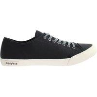Seavees Men's Army Issue Sneaker Standard Black Shoes | Size: 8