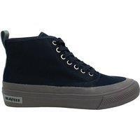 Seavees Men's Mariners Lace-Up Blue Canvas Boots | Size: 9