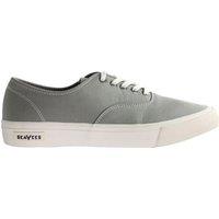 Seavees Men's Legend Sneaker Standard Granite Poplin Grey Shoes | Size: 10