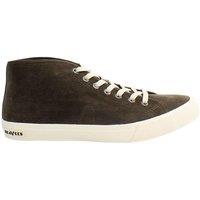 Seavees Men's California Special Cordies Lace-Up Brown Canvas Shoes | Size: 7