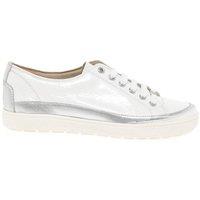 Caprice Women's 'Star' 'Casual Lace Up Trainers in White | Size: 4.5