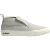 Seavees Women's Huntington Middle Slip-On Grey Suede Leather Shoes | Size: 5
