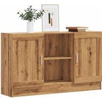 Berkfield Home Sideboard Artisan Oak 120x30.5x70 cm Engineered Wood in Brown