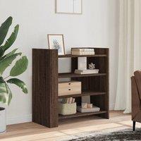 Berkfield Home Sideboard Brown Oak 73.5x35x75 cm Engineered Wood