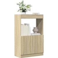 Highboard Sonoma Oak 63x33x100 cm Engineered Wood