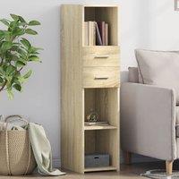 Highboard Sonoma Oak 30x42.5x124 cm Engineered Wood