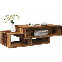 Berkfield Home Coffee Table Old Wood 105x55x32 cm Engineered Wood in Brown | Size: 105 x 55 x 32 cm