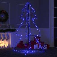 Christmas Cone Tree 200 LEDs Indoor and Outdoor 98x150 cm