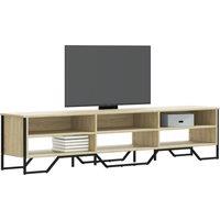 Berkfield Home TV Cabinet Sonoma Oak 180x34x41 cm Engineered Wood in Brown | Size: 180 x 34 x 41 cm