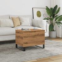 Berkfield Home Coffee Table Artisan Oak 60x44.5x45 cm Engineered Wood in Brown
