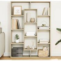 Book Cabinet Sonoma Oak 102x29x143 cm Engineered Wood