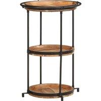 Berkfield Home Side Table √55x83 cm Solid Wood Acacia in Brown | Size: 55x83 cm