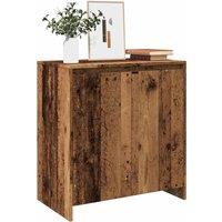 Berkfield Home Sideboard Old Wood 70x41x75 cm Engineered Wood in Brown | Size: 70 x 41 x 75 cm