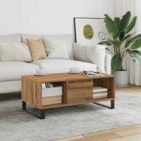 Coffee Table Artisan Oak 90x50x36.5 cm Engineered Wood