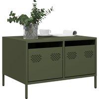 Berkfield Home TV Cabinet Olive Green 68x50x43.5 cm Cold-rolled Steel