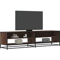 Berkfield Home TV Cabinet Brown Oak 180.5x40x46 cm Engineered Wood