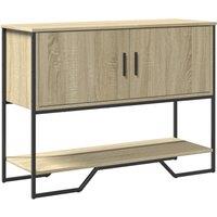 Console Table Sonoma Oak 100x35x74.5 cm Engineered Wood