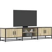 Berkfield Home TV Cabinet Sonoma Oak 180x35x41 cm Engineered Wood in Brown | Size: 180 x 35 x 41 cm