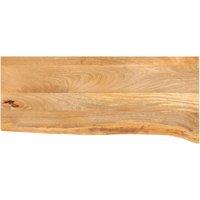 Table Top Live Edge 70x20x2.5 cm Solid Wood Mango
