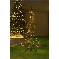 Xmas Haus All surface 0.9m 200 Warm White Led Tree -10% Twinkle in Black | Size: 1 Pack