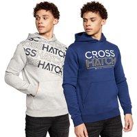 Crosshatch Men's Shardo Hoodie 2pk in Navy | Size: Small