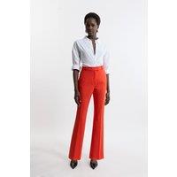 Tailored Flare Slim Leg Trousers