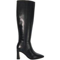 Dune London Women's 'Startler' Leather Knee High Boots in Black | Size: 6