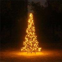 Xmas Haus All surface 1.8m 480 Gold Led Tree - 10% Twinkle in Black | Size: 1 Pack