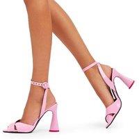'Falling' Platform Heels