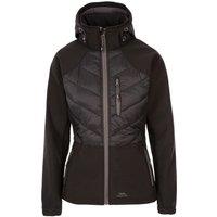 Trespass Women's Elvira Soft Shell Jacket in Black | Size: Small