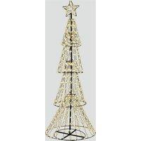 Xmas Haus All surface 2.1m 550ww Micro Led Tree, 8 programs in Black | Size: 1 Pack