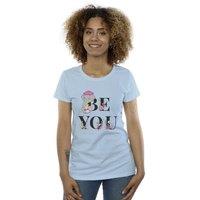 Disney Women's Dumbo Be You Cotton T-Shirt in Baby Blue | Size: Medium