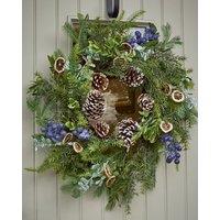 Dibor Giant Fruits of the Forest Front Door Wreath Christmas Wreath 53cm in Green