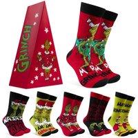 The Grinch Men's Socks 6 Pack