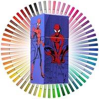 Marvel Spiderman 60-Piece Felt Tip Pens Colouring Set