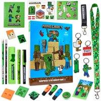 Minecraft Kids Advent Calendar 24 Doors Christmas Countdown Surprises Gift