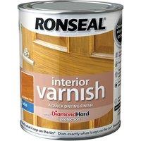 Ronseal Interior Varnish Quick Dry Satin Antique Pine 750Ml