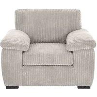 SquareBoxx Capri Jumbo Cord Fabric Sofa in Cream