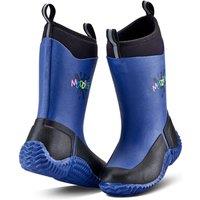 Grubs Boots Muddies Icicle Neoprene Wellington Boots in Navy | Size: Infant 8