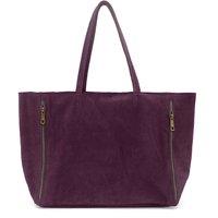 Slouch Roomy Italian Real Suede Leather Large Handle Tote Bag