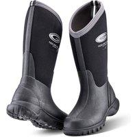 Grubs Boots Muddies Tideline Lightweight Wellington Boots in Black | Size: 5