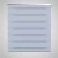 Berkfield Home Zebra Blind 120 x 175 cm White