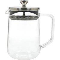 La Cafetiere Loose Leaf Glass Teapot, 4-Cup (1L) in Clear