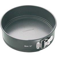 MasterClass Non-Stick Springform Loose Base Cake Tin, 30cm in Dark Grey