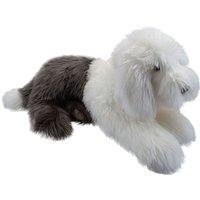 VFM e-Store Sheepdog Soft Toy Dog Plush Fluffy Grey & White Floppy