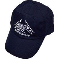 Metallica Live Baseball Cap in Black