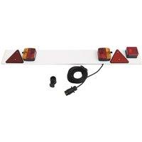 Berkfield Home Trailer Light Red 115x7x14 cm 12V Classic Bulb | Size: 115 x 7 x 14 cm