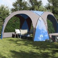 Berkfield Home Party Tent Blue Waterproof