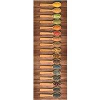 Berkfield Home Kitchen Floor Mat Washable Spoon 45x150 cm