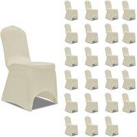 Chair Cover Stretch Cream 24 pcs